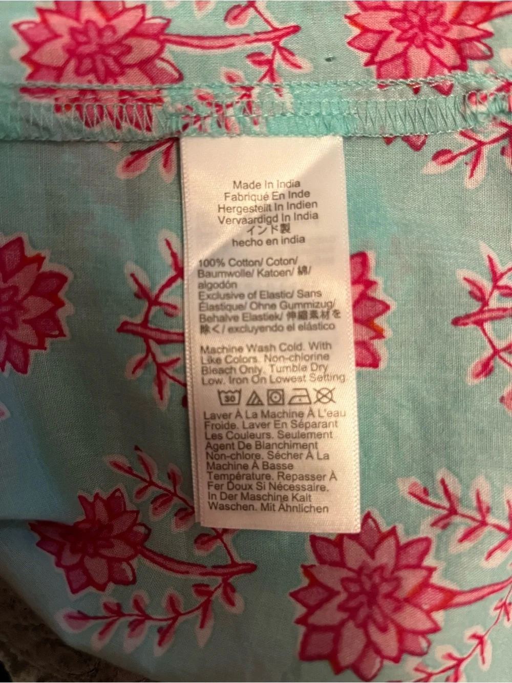 J. Crew Mint Green Floral Cap Sleeve Blouse